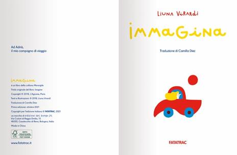 Immagina. Ediz. a colori - Liuna Virardi - 2